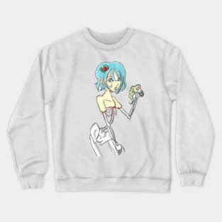 Enjoy Your Ice Cream Cute Zombie Crewneck Sweatshirt